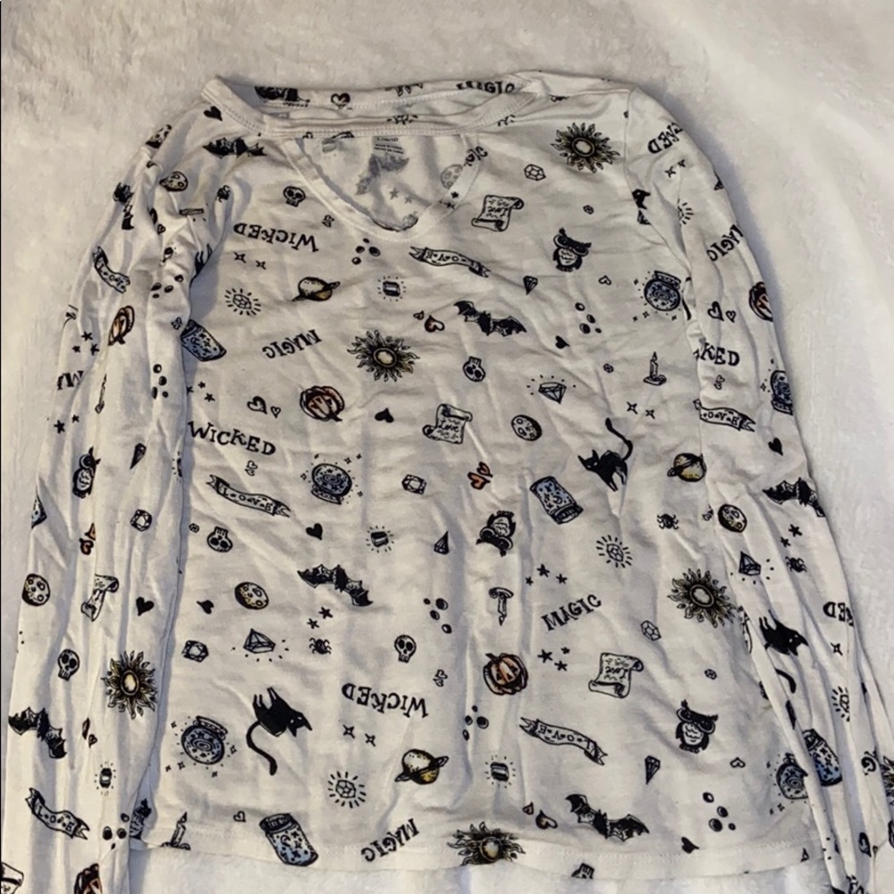 Halloween long sleeve shirt.